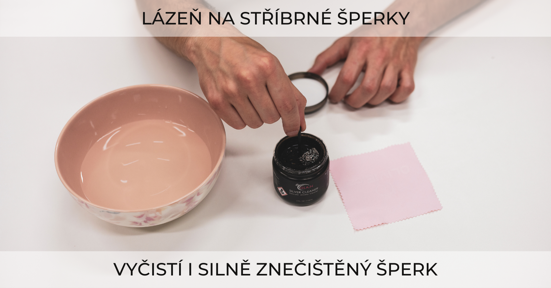 Lázeň na stříbrné šperky vyčistí i zašlý šperk- olivie.cz